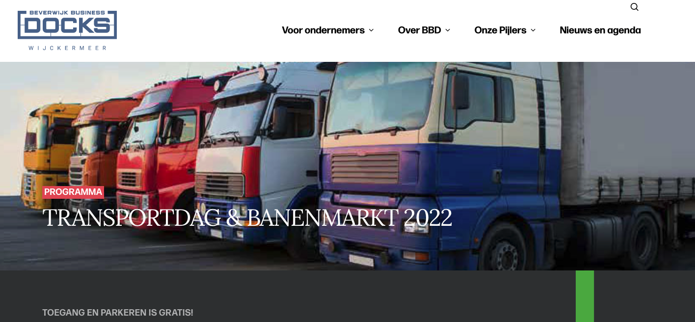 Beverwijk Business Docks organiseert: Transportdag en Banenmarkt